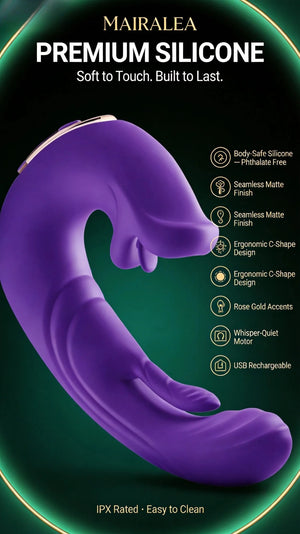 Upgrade Automatic Stroking Machine, App-Control Thrusting Vibrating Heating Male Sex Toy - Mairalea