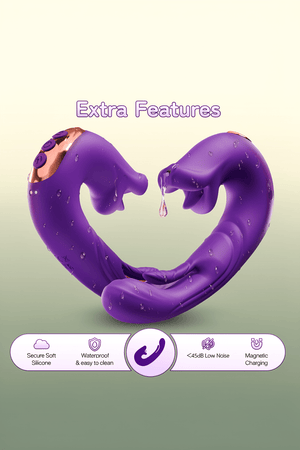 Upgrade Mode Automatic Stroking Machines, Long Distance Vibratoar, Thrusting & Vibrating & Remoter & Heating Mode & App Control X5988V (Purple) - Mairalea