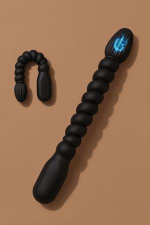 Vibrating Anal Beads Beginner-Friendly Butt Plug Sex Toy | Flexible Silicone G-Spot,Clit & Prostate Stimulator for Couples,10 Vibrations,Rechargeable & Waterproof,Discreet Adult Toy - Mairalea