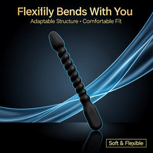 Vibrating Anal Beads | Silicone Butt Plug Anal Training & Prostate Massager Toy - Mairalea