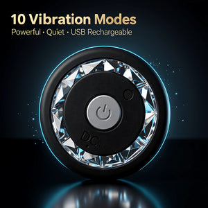 Vibrating Anal Plug with Remote Control | Silicone Butt Plug 10 Modes Prostate Massager - Mairalea