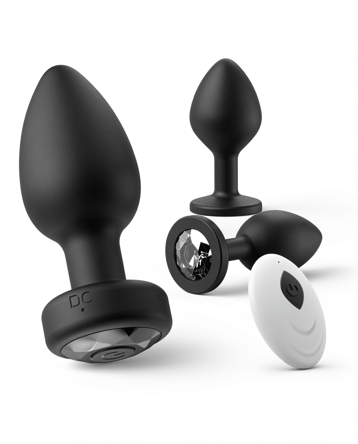Vibrating Anal Plug with Remote Control | Silicone Butt Plug 10 Modes Prostate Massager - Mairalea