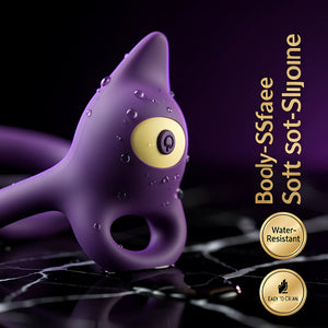 Vibrating Cock Ring Couples Sex Toy, Dual Ring Vibrator with Clitoral & G-Spot Stimulation - Mairalea