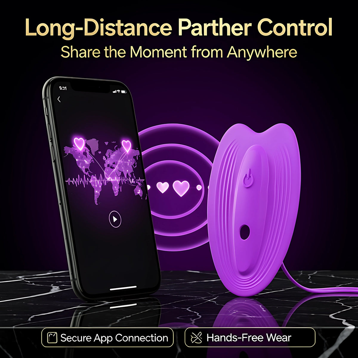 Vibrating Panties | Remote Control Wearable Underwear with Controller for Women - Mairalea