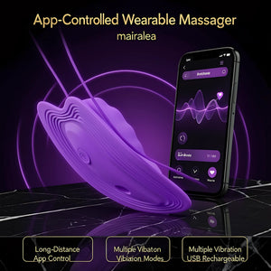 Vibrating Panties | Remote Control Wearable Underwear with Controller for Women - Mairalea