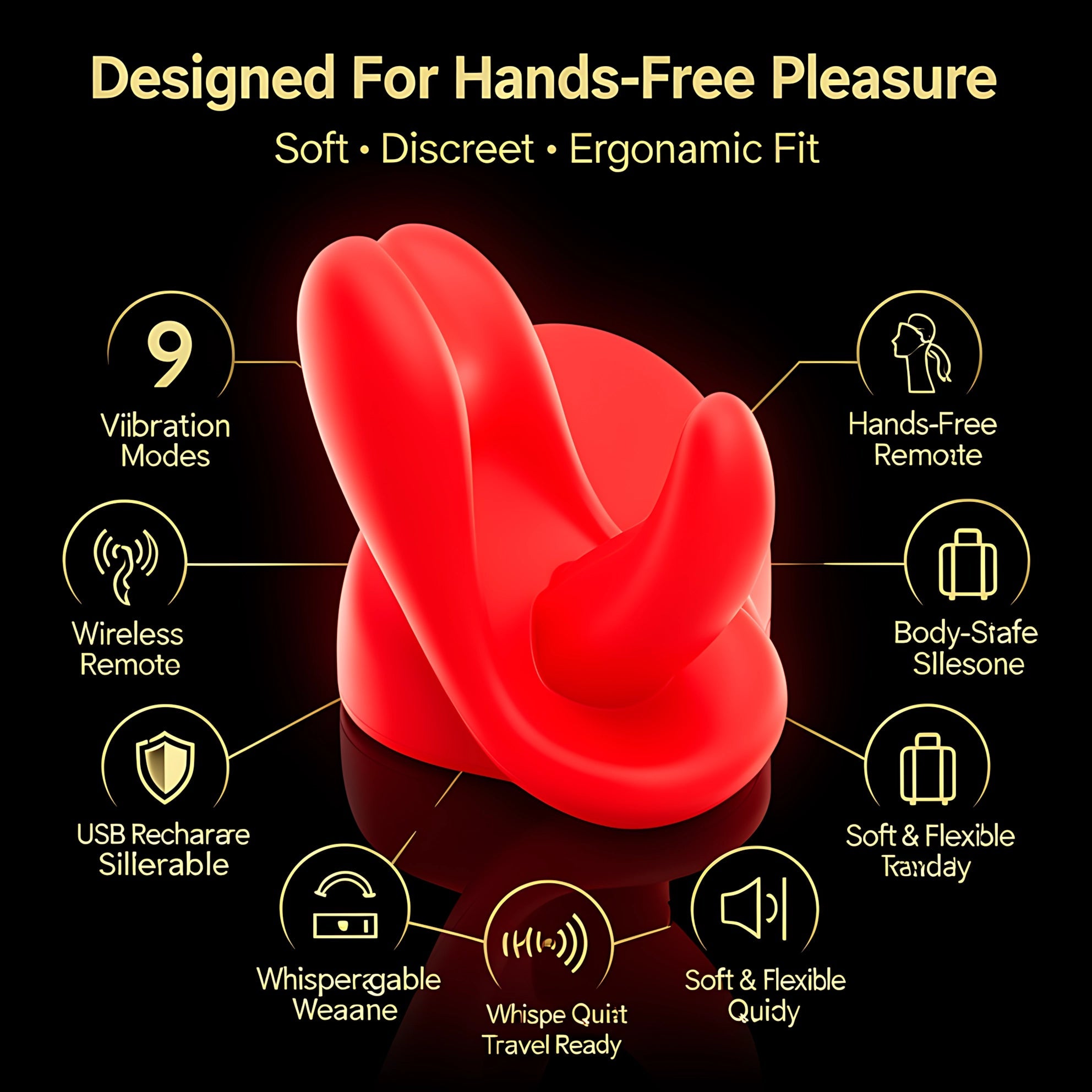 Vibrating Panties | Remote Control Wearable Underwear with Multiple Speeds - Mairalea