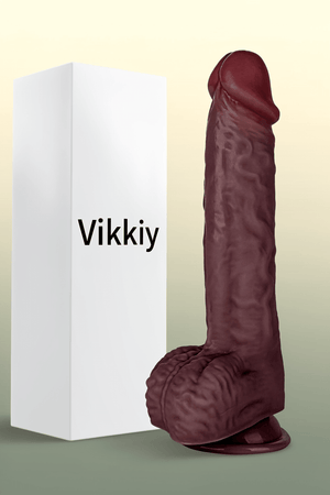 Vikkiy 7.3 Inch Realistic Dildo Feels Like Skin Body-Safe Material G spot Stimulator Dildos with Strong Suction Cup for Hands-Free Play Sex Toys for Adult - Mairalea
