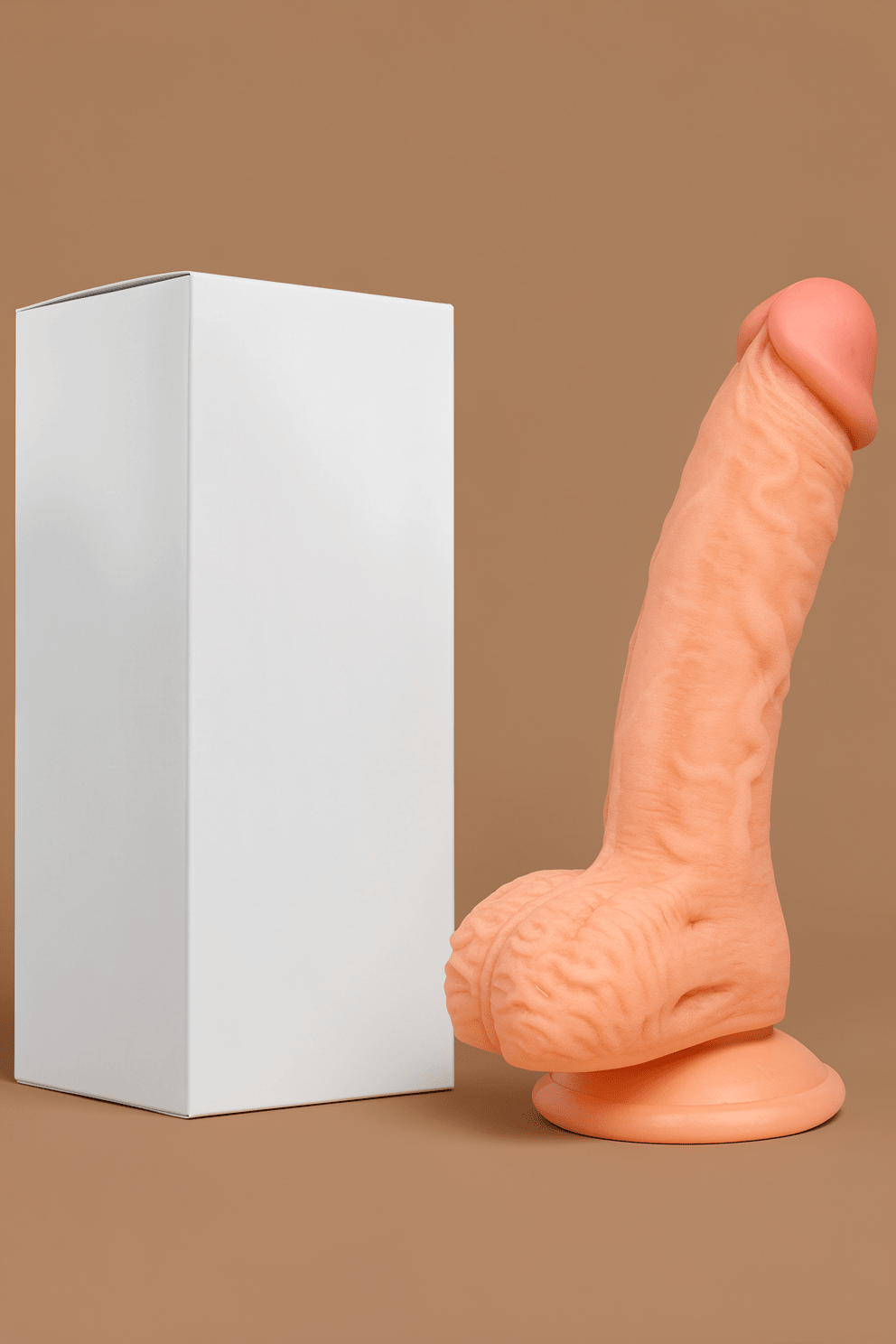 Vikkiy 7.3 Inch Realistic Dildo Feels Like Skin Body-Safe Material G spot Stimulator Dildos with Strong Suction Cup for Hands-Free Play Sex Toys for Adult - Mairalea
