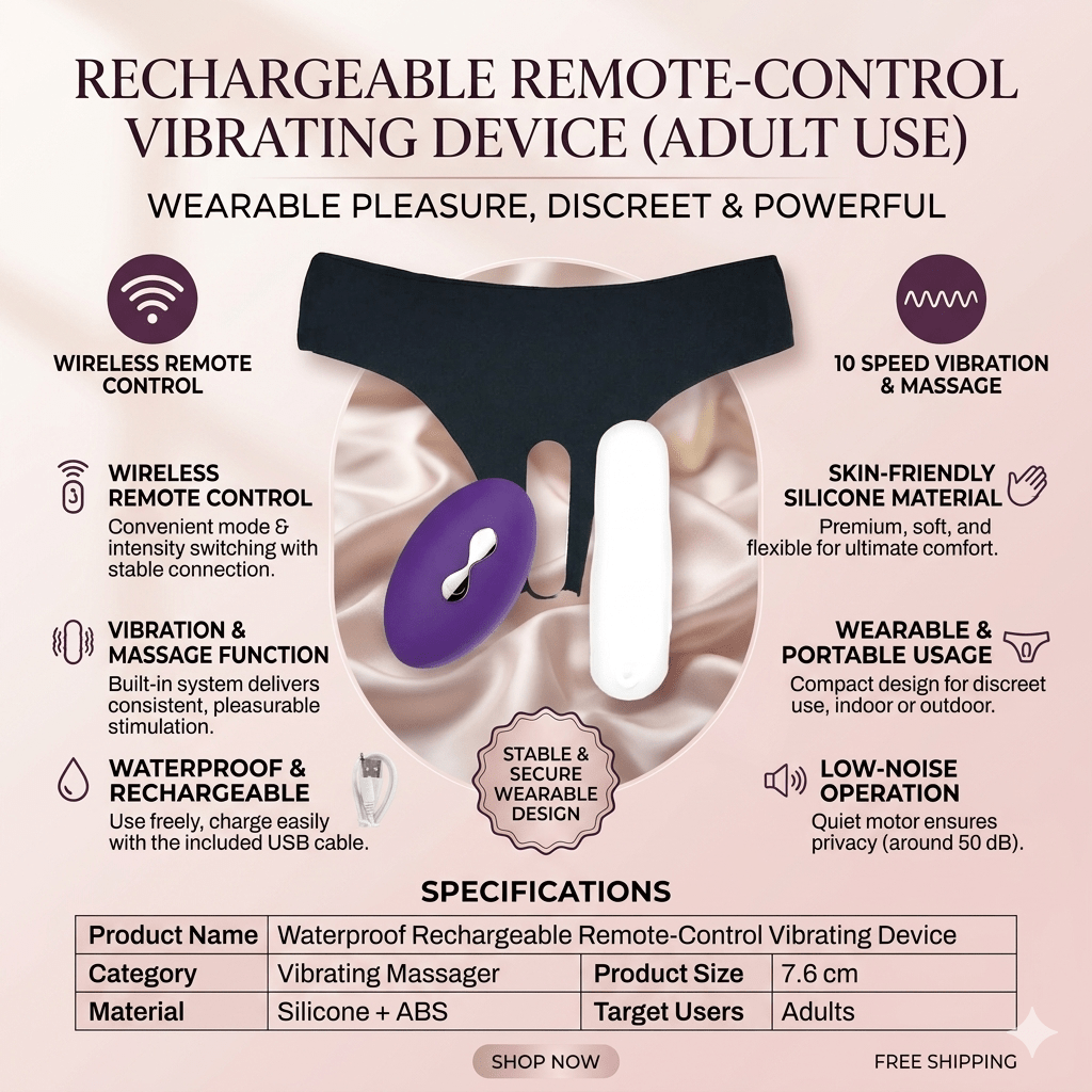 wearable remote control egg vibrator set