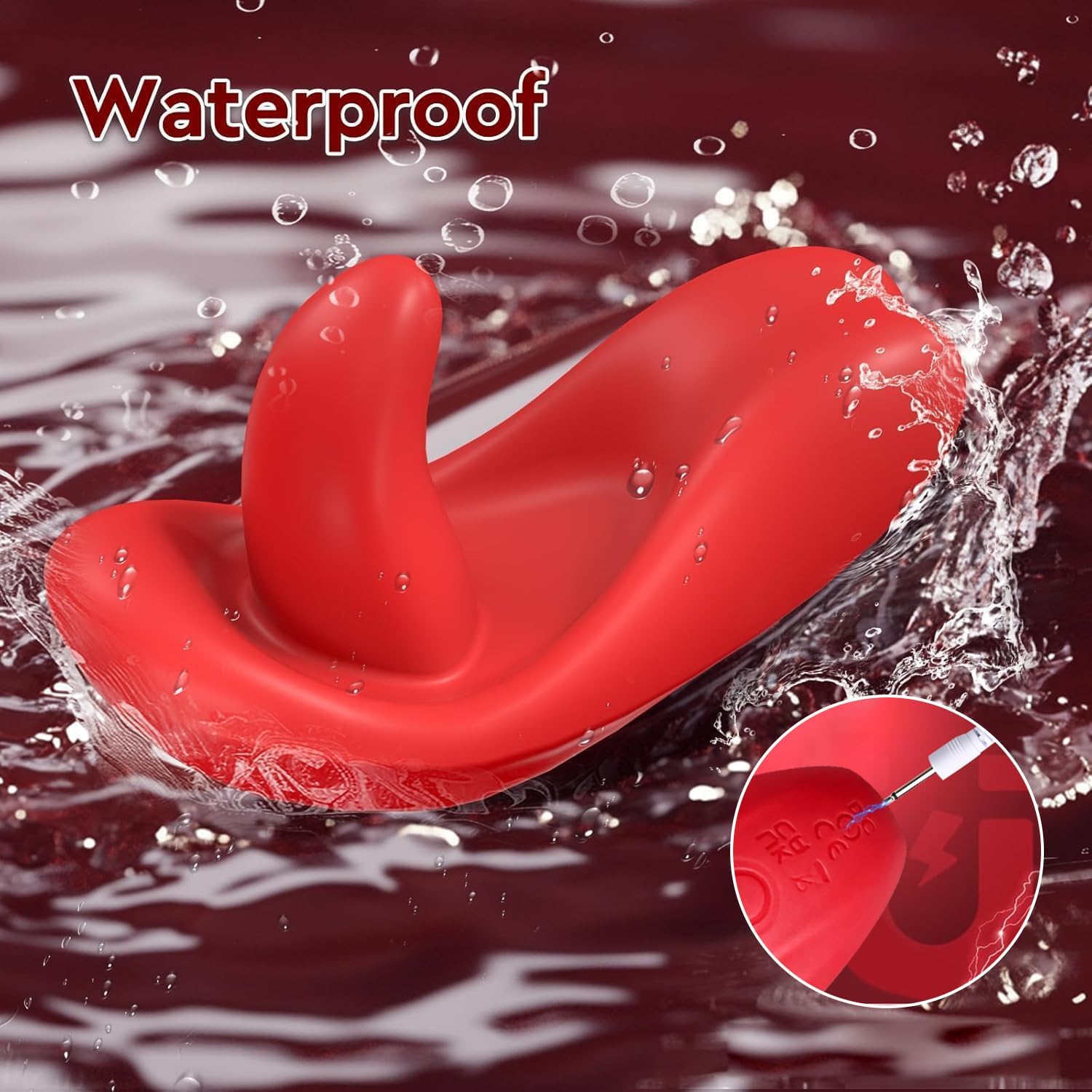 Wearable Rose 2026 New Travel Mini Panties Remote Control Toys Underwear for Women Vibrate Panties Device 9 Speeds Great for Her On Date Nigh HAB5 (red2) - Mairalea