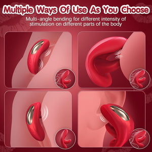 Wearable Rose 2026 New Travel Mini Panties Remote Control Toys Underwear for Women Vibrate Panties Device 9 Speeds Great for Her On Date Nigh HAB5 (red2) - Mairalea