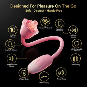 Wearable Vibrator for Women | Remote Control Wireless Vibrating Toy - Mairalea