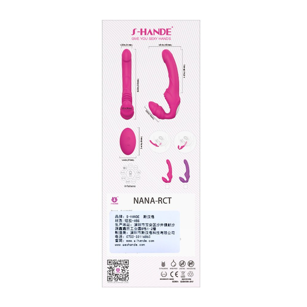 Wireless Remote Control Dual - Head Wearable Massager - Mairalea