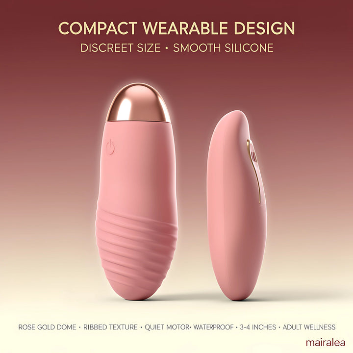Wireless Vibrating Egg | Remote Control Wearable Love Egg, Waterproof, Multiple Modes, Quiet - Mairalea