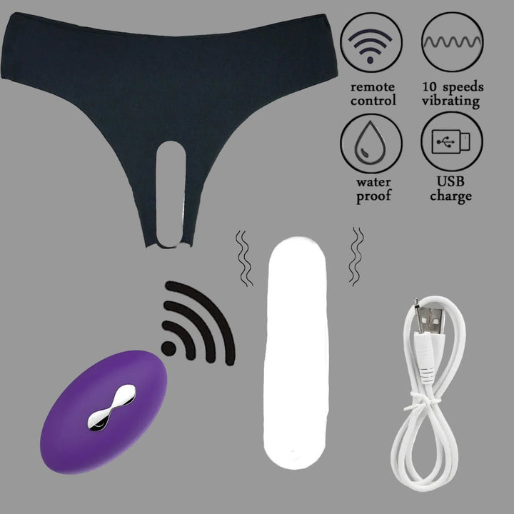 wearable remote control egg vibrator set